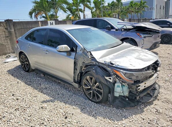 JTDS4RCE5LJ025922 2020 TOYOTA COROLLA Gray წინა მარჯვენა