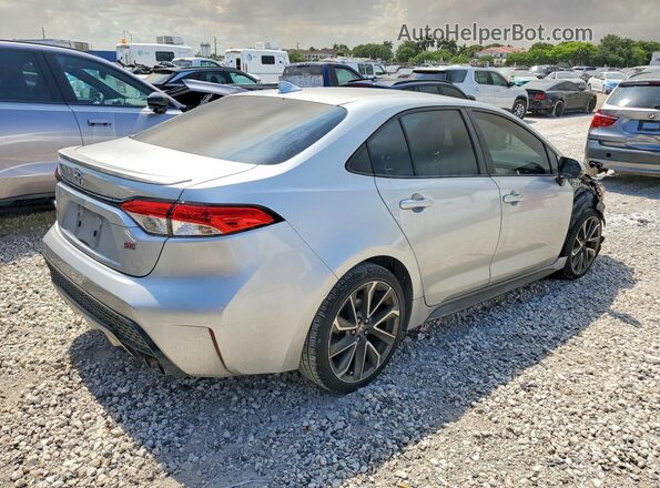 JTDS4RCE5LJ025922 2020 TOYOTA COROLLA Gray უკანა მარჯვენა