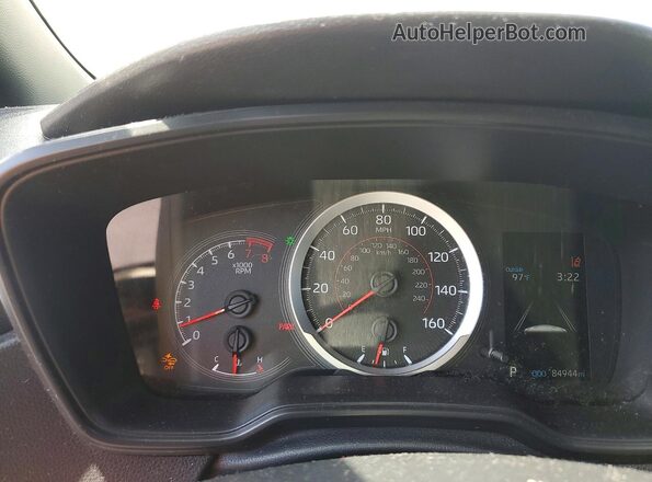 JTDS4RCE5LJ025922 2020 TOYOTA COROLLA Gray ხელსაწყოთა პანელის ხედი