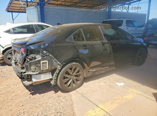 JTDT4MCE0P3516545 2023 TOYOTA CORALLA Black Tył prawy