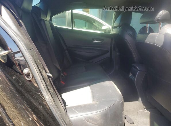 JTDT4MCE0P3516545 2023 TOYOTA CORALLA Black Widok tylnych siedzeń