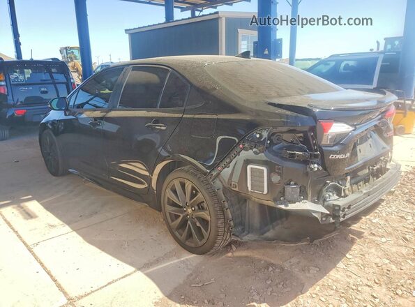 JTDT4MCE0P3516545 2023 TOYOTA CORALLA Black Tył lewy