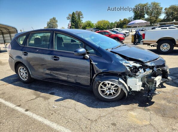 JTDZN3EUXHJ070133 2017 TOYOTA PRIUS Blue Առջևի աջ