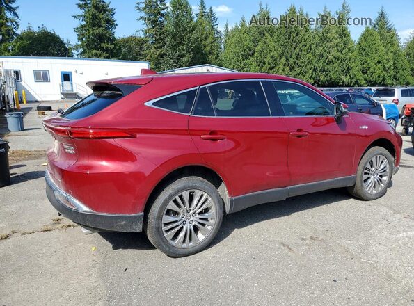 JTEAAAAH0MJ025844 2021 TOYOTA VENZA Red Tył prawy