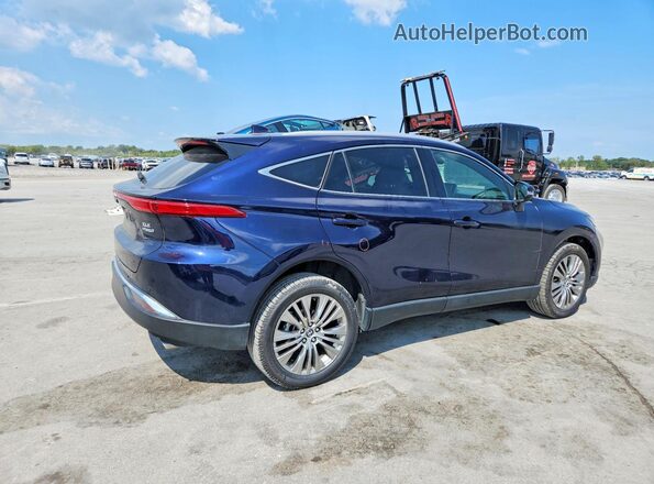 JTEAAAAH0NJ112967 2022 TOYOTA VENZA Синий Задняя правая четверть
