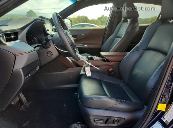 JTEAAAAH0NJ112967 2022 TOYOTA VENZA Синий Вид салона спереди