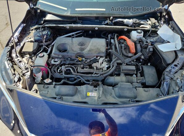 JTEAAAAH0NJ112967 2022 TOYOTA VENZA Синий Вид подкапотного пространства