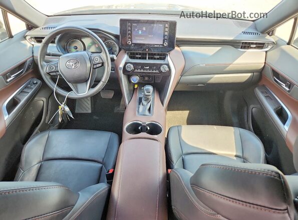 JTEAAAAH0NJ112967 2022 TOYOTA VENZA Синий Вид панели приборов