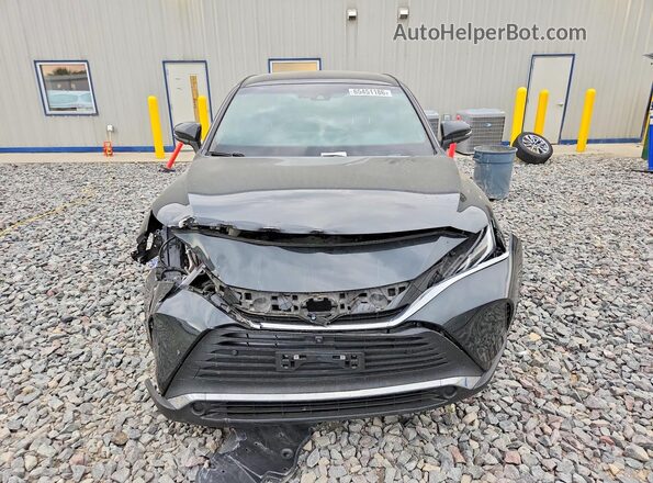 JTEAAAAH1MJ067049 2021 TOYOTA VENZA Black Widok z przodu