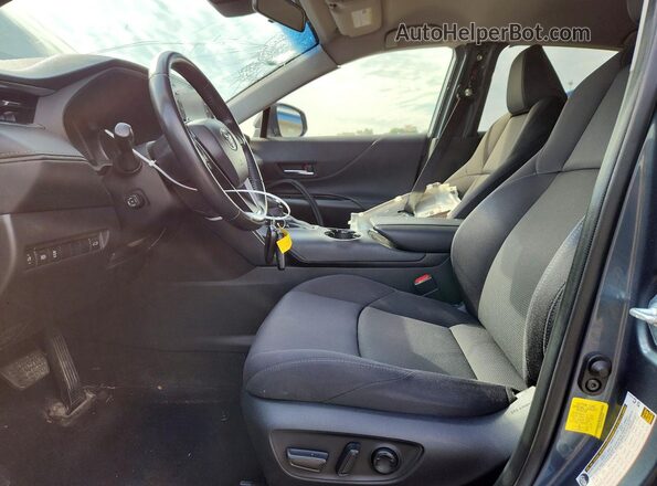 JTEAAAAH2MJ056285 2021 TOYOTA VENZA Gray Vista interior delantera