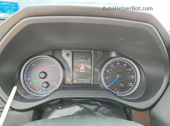 JTEAAAAH2MJ056285 2021 TOYOTA VENZA Gray Vista del cuadro de instrumentos