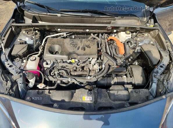 JTEAAAAH2MJ056285 2021 TOYOTA VENZA Gray Vista del compartimento del motor