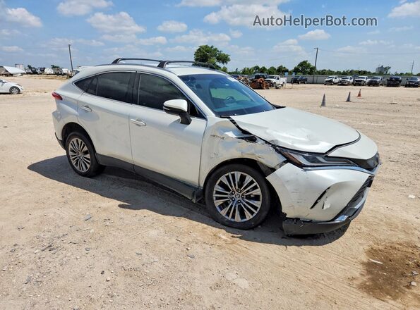 JTEAAAAH2MJ081347 2021 TOYOTA VENZA Белый Передняя правая четверть