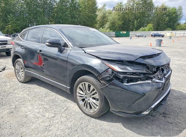 JTEAAAAH2RJ154580 2024 TOYOTA VENZA Черный Передняя правая четверть