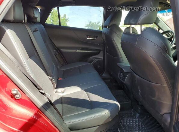 JTEAAAAH4MJ058751 2021 TOYOTA VENZA Red უკანა სალონის ხედი