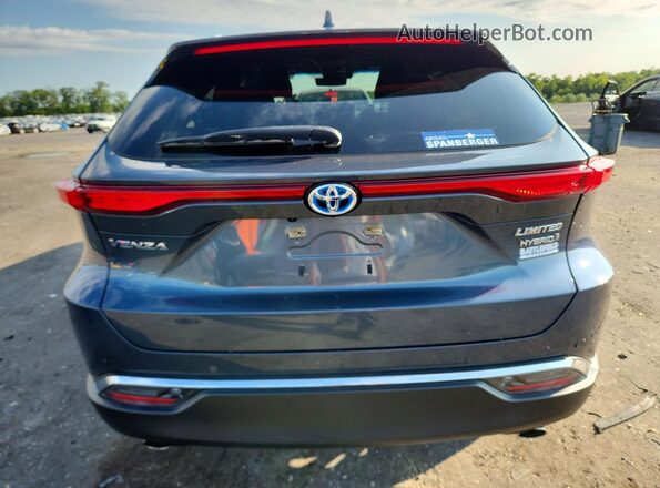 JTEAAAAH5NJ112690 2022 TOYOTA VENZA Серый Вид сзади