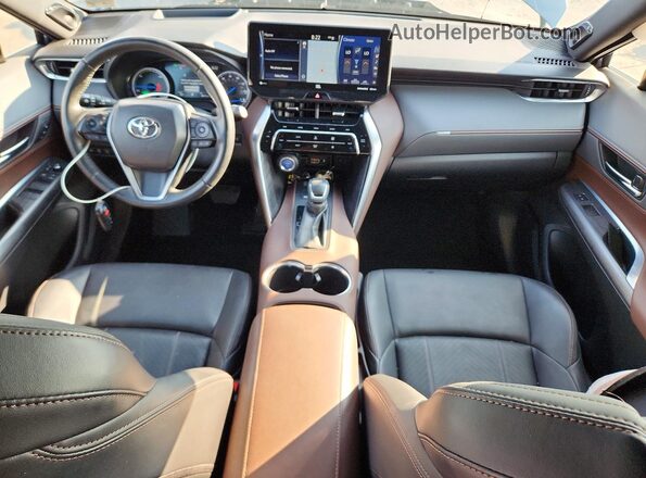 JTEAAAAH5NJ112690 2022 TOYOTA VENZA Серый Вид панели приборов
