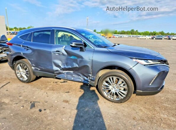 JTEAAAAH5NJ112690 2022 TOYOTA VENZA Серый Передняя правая четверть