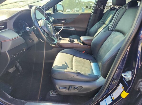 JTEAAAAH6MJ082033 2021 TOYOTA VENZA Blue Widok wnętrza z przodu