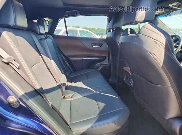 JTEAAAAH6MJ082033 2021 TOYOTA VENZA Blue Widok wnętrza z tyłu