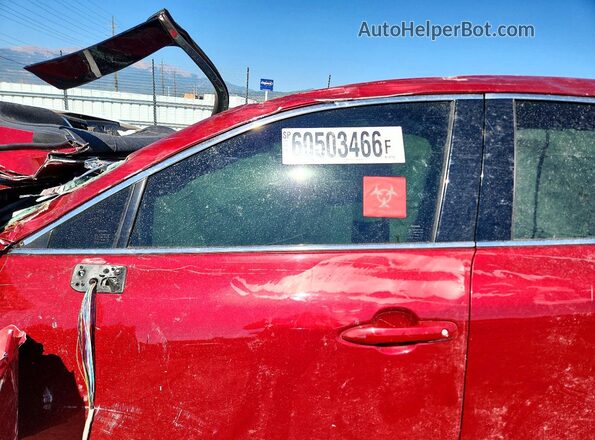 JTEAAAAH6NJ109765 2022 TOYOTA VENZA Red Սալոնի դիմացի տեսք