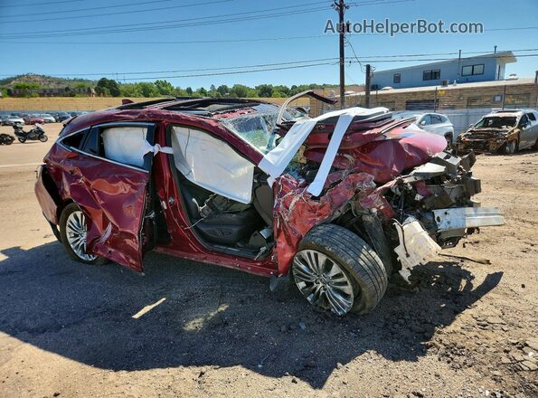 JTEAAAAH6NJ109765 2022 TOYOTA VENZA Red Առջևի աջ