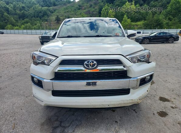 JTEBU5JR2J5600686 2018 TOYOTA 4RUNNER White Դիմացի տեսք