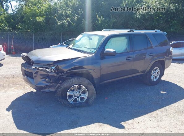 JTEBU5JR3G5348715 2016 TOYOTA 4RUNNER Gray Vista tres cuartos delantera izquierda