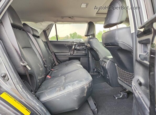 JTEBU5JR6K5637144 2019 TOYOTA 4RUNNER Серый Вид задней части салона