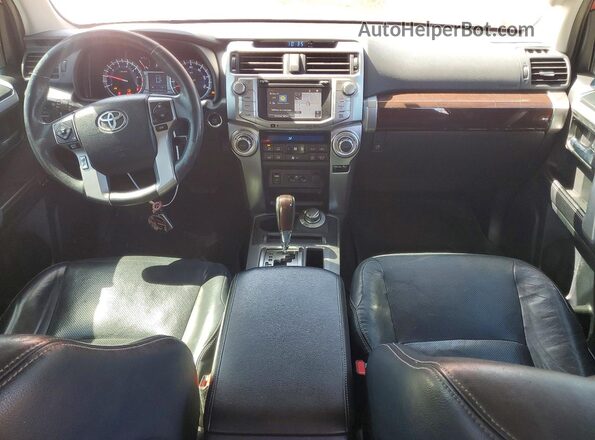 JTEBU5JRXG5317624 2016 TOYOTA 4RUNNER Red Вид панелі приладів