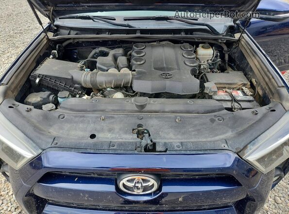 JTEBU5JRXG5390637 2016 TOYOTA 4RUNNER Blue Вид підкапотного простору