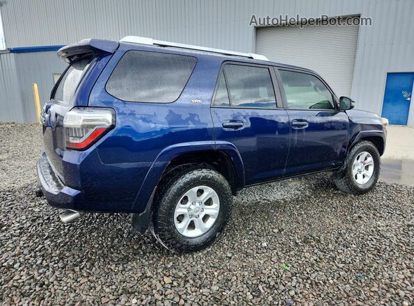 JTEBU5JRXG5390637 2016 TOYOTA 4RUNNER Blue Задня права чверть