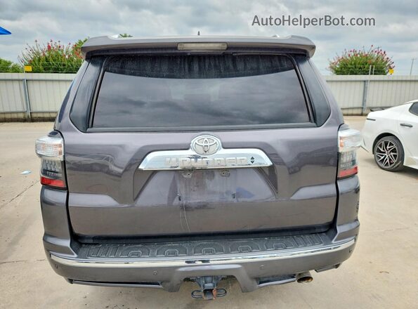 JTEBU5JRXJ5545596 2018 TOYOTA 4RUNNER Black Հետևի տեսք