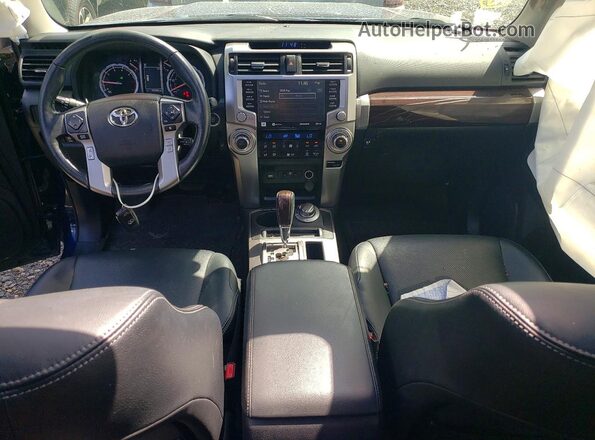 JTEKU5JRXP6109432 2023 TOYOTA 4RUNNER Blue Dashboard view