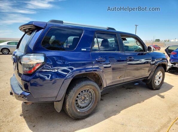 JTEMU5JR3M5940832 2021 TOYOTA 4RUNNER Blue Tył prawy