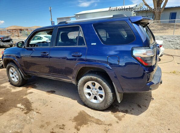 JTEMU5JR3M5940832 2021 TOYOTA 4RUNNER Blue Tył lewy