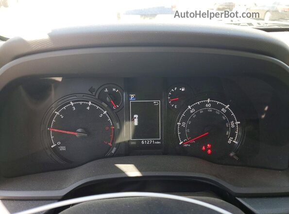 JTENU5JR6M5878962 2021 TOYOTA 4RUNNER White ხელსაწყოთა პანელის ხედი