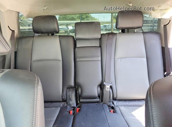 JTENU5JR6M5878962 2021 TOYOTA 4RUNNER White უკანა სავარძლების ხედი