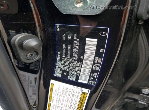 JTERU5JRXR6297273 2024 TOYOTA 4RUNNER Black VIN კოდის სტიკერის ხედი