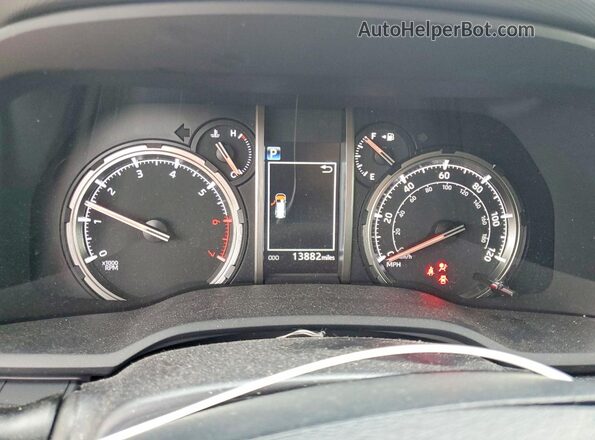 JTERU5JRXR6297273 2024 TOYOTA 4RUNNER Black ხელსაწყოთა პანელის ხედი