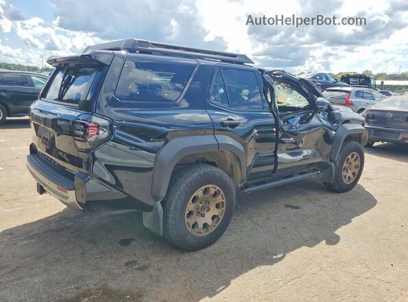 JTEVB5BR5S5017015 2025 TOYOTA 4RUNNER Черный Задняя правая четверть