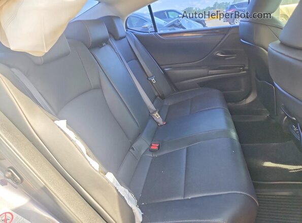 JTHB21B11K2023436 2019 LEXUS ES Silver Rear seats view