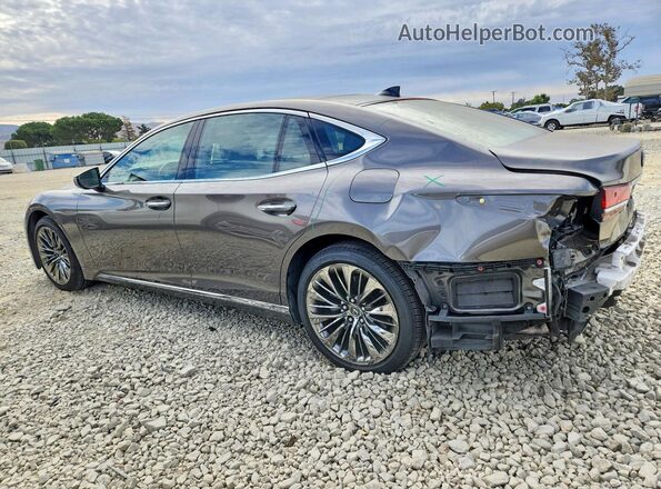 JTHB5LFF8J5002895 2018 LEXUS LS Gray Հետևի ձախ