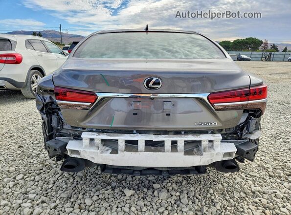 JTHB5LFF8J5002895 2018 LEXUS LS Gray Հետևի տեսք