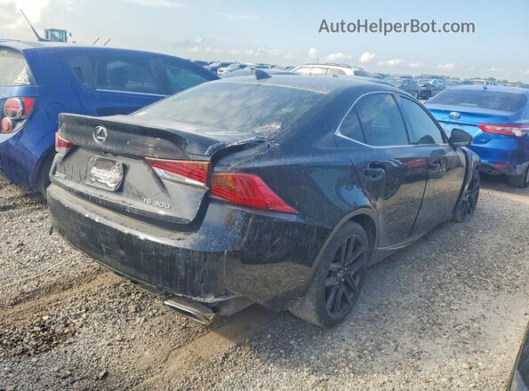 JTHBA1D22J5074546 2018 LEXUS IS Black Tył prawy