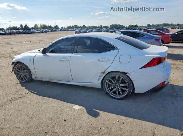 JTHBA1D23K5090532 2019 LEXUS IS White Trasero izquierdo
