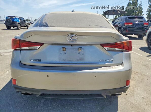 JTHBA1D24J5073270 2018 LEXUS IS Silver Widok z tyłu