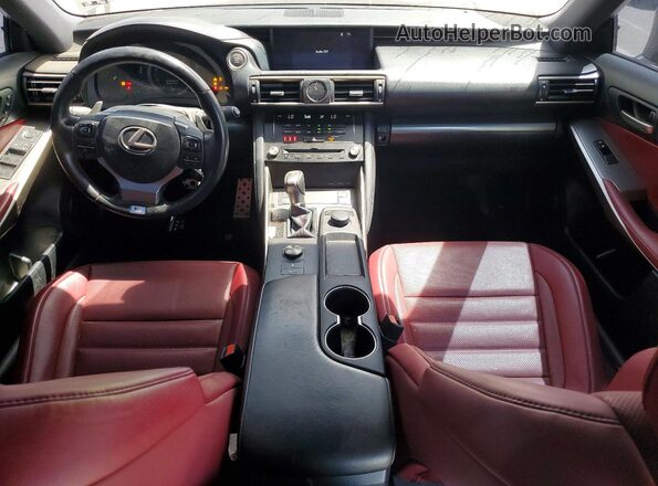 JTHBA1D24J5073270 2018 LEXUS IS Silver Widok deski rozdzielczej