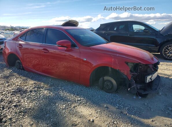 JTHBA1D28G5013193 2016 LEXUS IS Red Передня права чверть