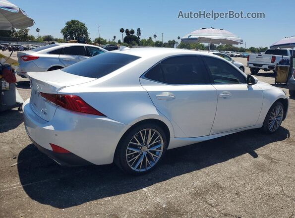 JTHBA1D2XJ5076352 2018 LEXUS IS White Tył prawy